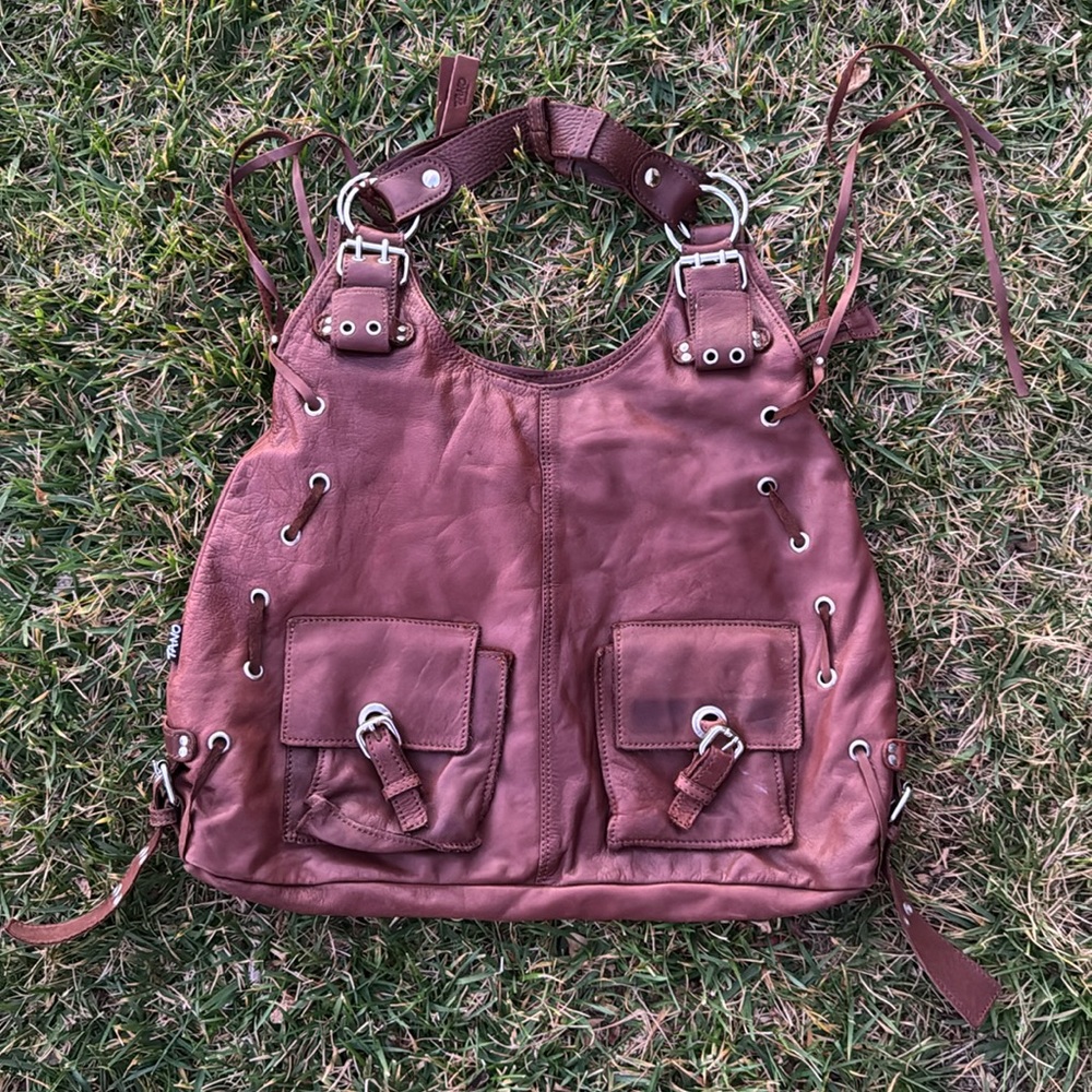 Boho Tamo Leather Shoulder bag